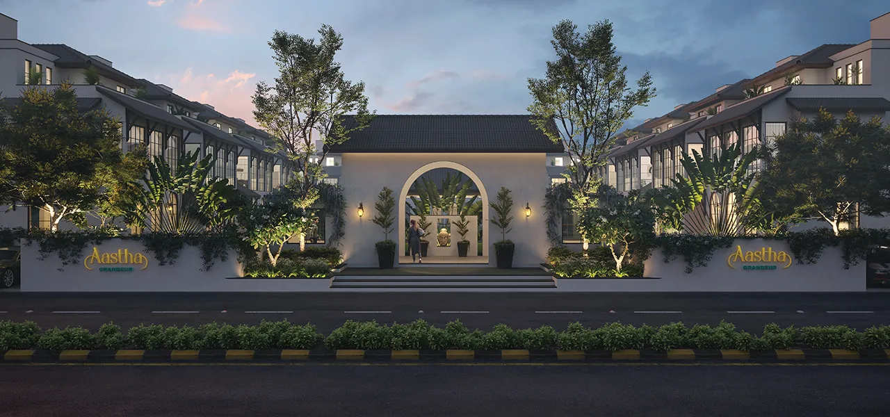 Aastha Grandeur – 4 BHK Bungalow in Shilaj